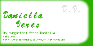 daniella veres business card